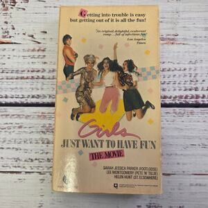 Girls Just Want to Have Fun VHS Sarah Jessica Parker